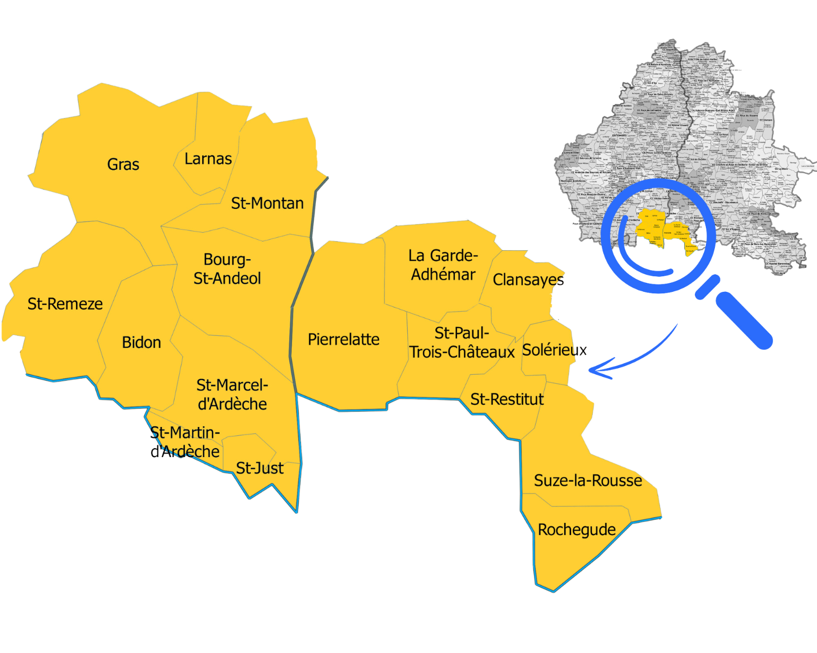 Territoire CPTS Sud Ard'Drôme